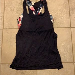 Lululemon Tank Top with attached Sports Bra